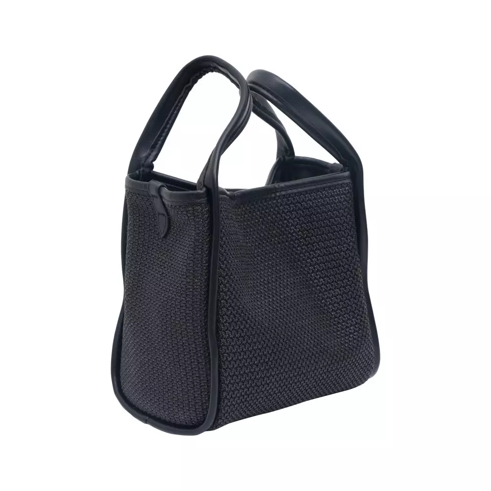 [THYS] THYS TAS SELEMPANG WOVEN STRAW MEDIUM - HITAM