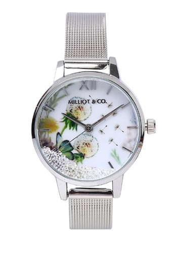 Milliot & Co. silver Giacinta Watch 99A94ACA42CA5DGS_1