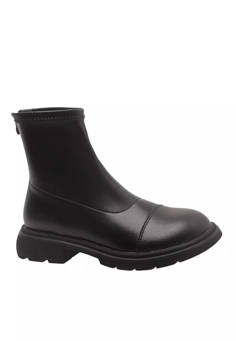Discount on Twenty Eight Shoes  shoes - SKU: Platform Vintage Zipper Martin Boots TLD8136-3