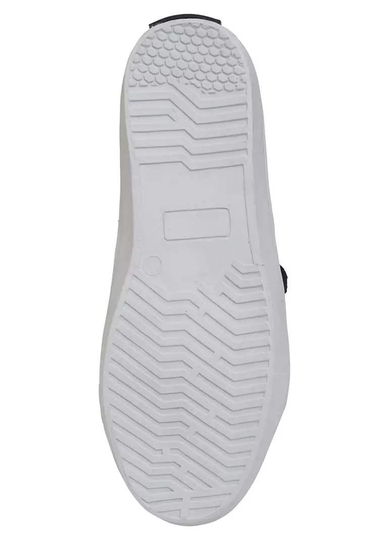 Anando Sepatu Sneakers Tali Pria Casual Shoes Fashion Lighweight Material Canvas ORIGINAL - Black