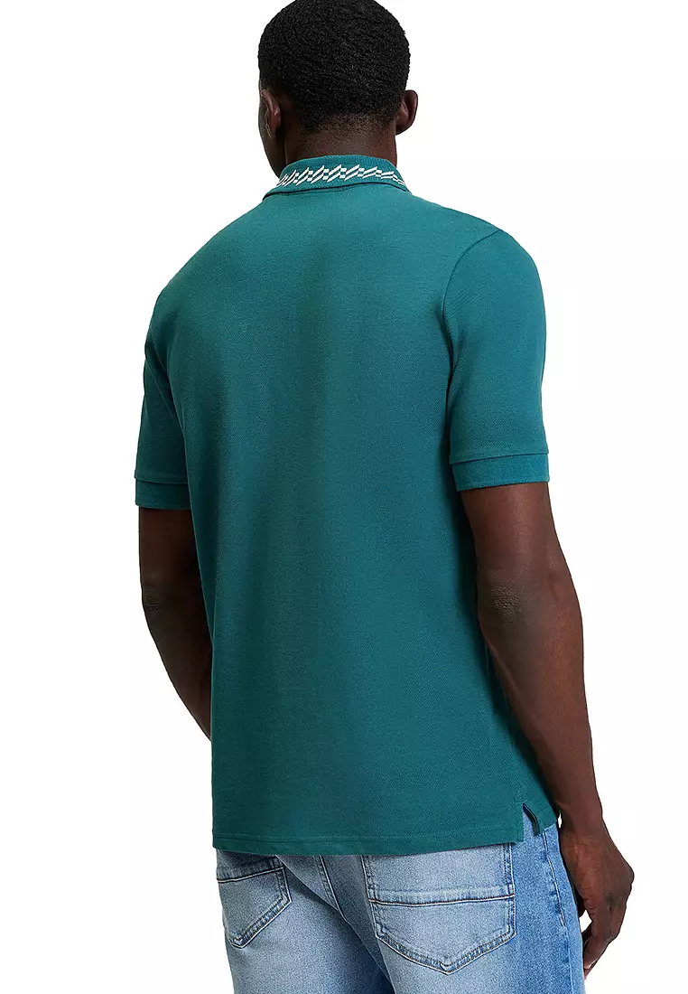 Collar Interest Polo Shirt
