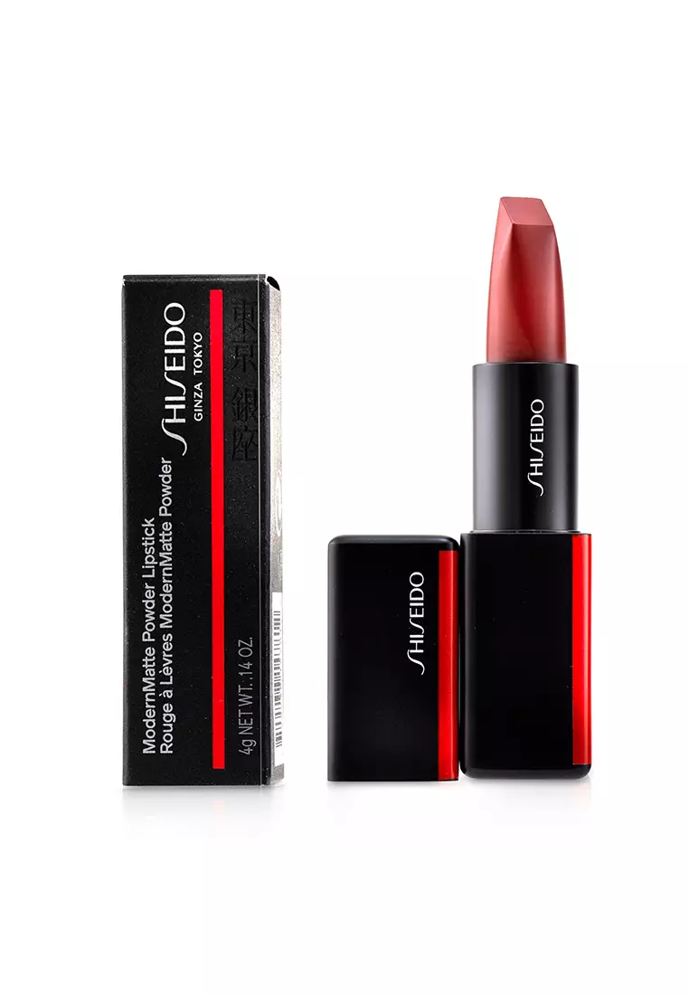 Discount on Shiseido  shoes - SKU: Shiseido - Modernmatte Powder Lipstick - # 514 Hyper Red (True Red) 4g/0.14oz