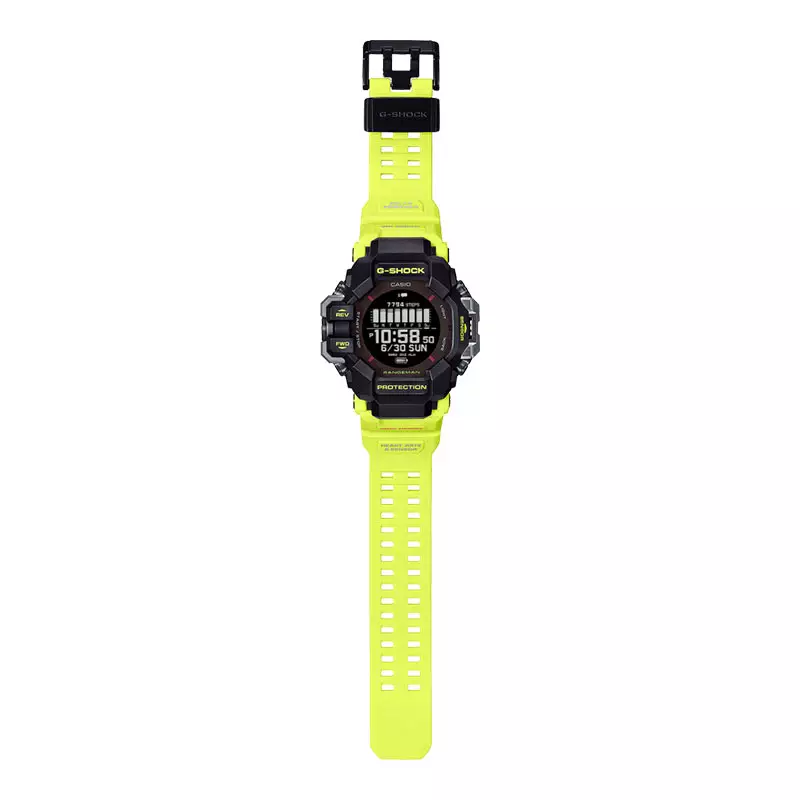 Jam Tangan Pria Casio G-Shock GPR-H1000RY-1A9DR Rangeman Master Of G-Land Rescue Yellow Series Resin Band