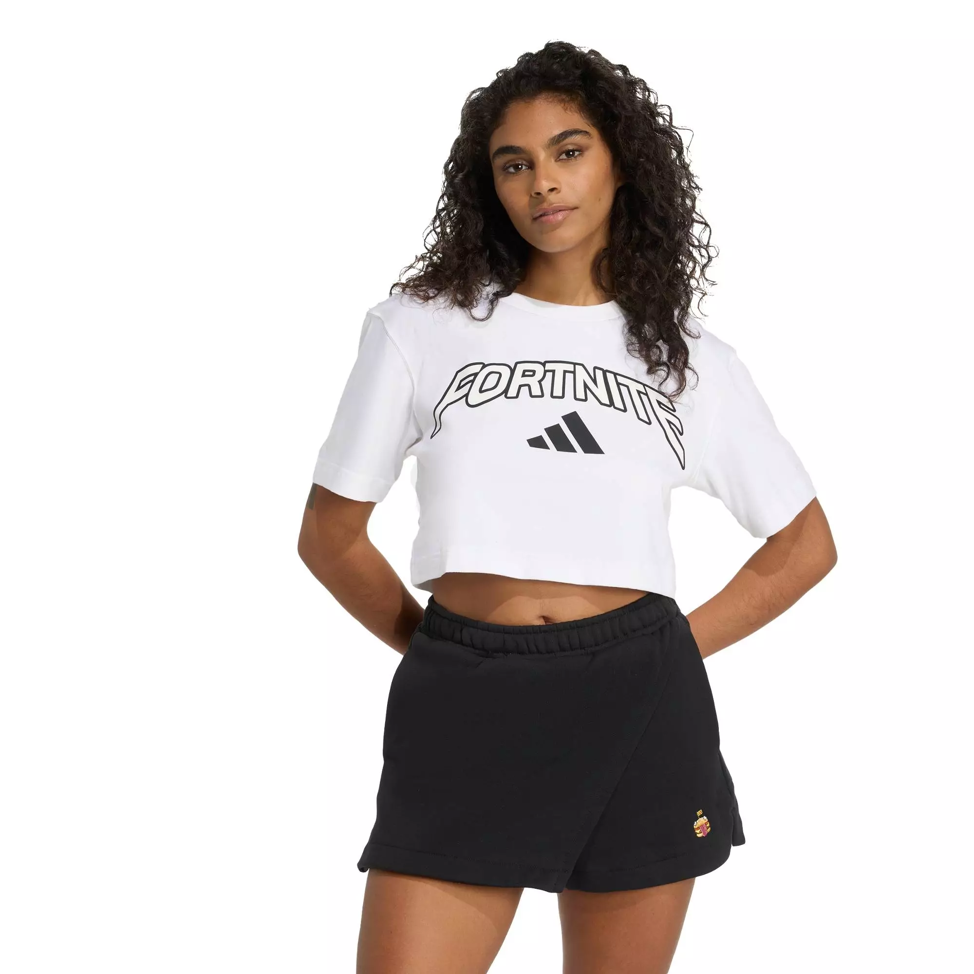 adidas x Fortnite Crop Tee