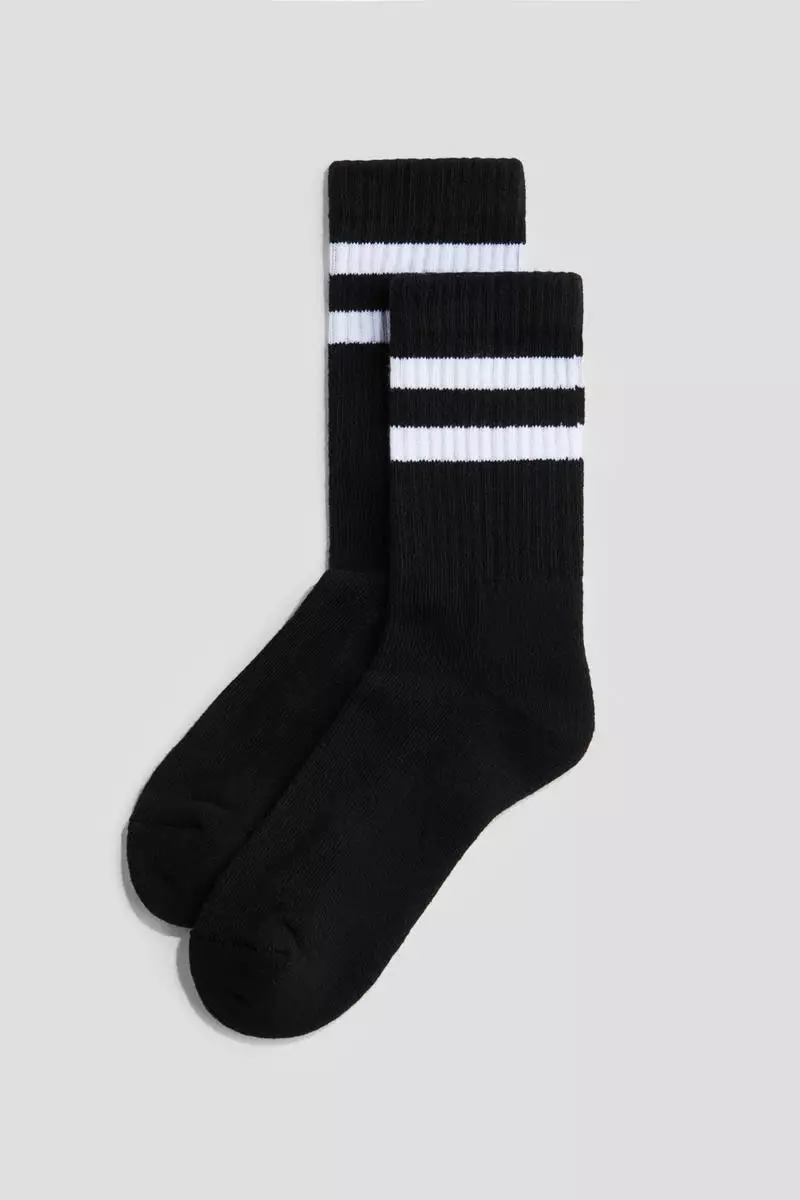 5-pack ribbed terry socks