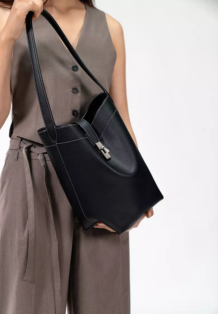 ZANA Shoulder Bag - Elephant Grey