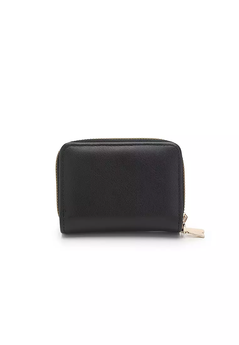 Women's Short Wallet / Purse - Black