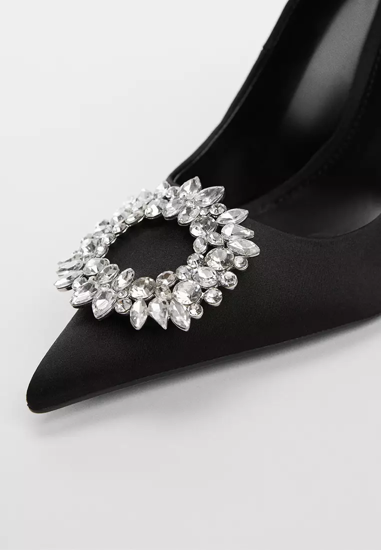 Jual Mango JewelHeel Shoes Original 2024 ZALORA Indonesia