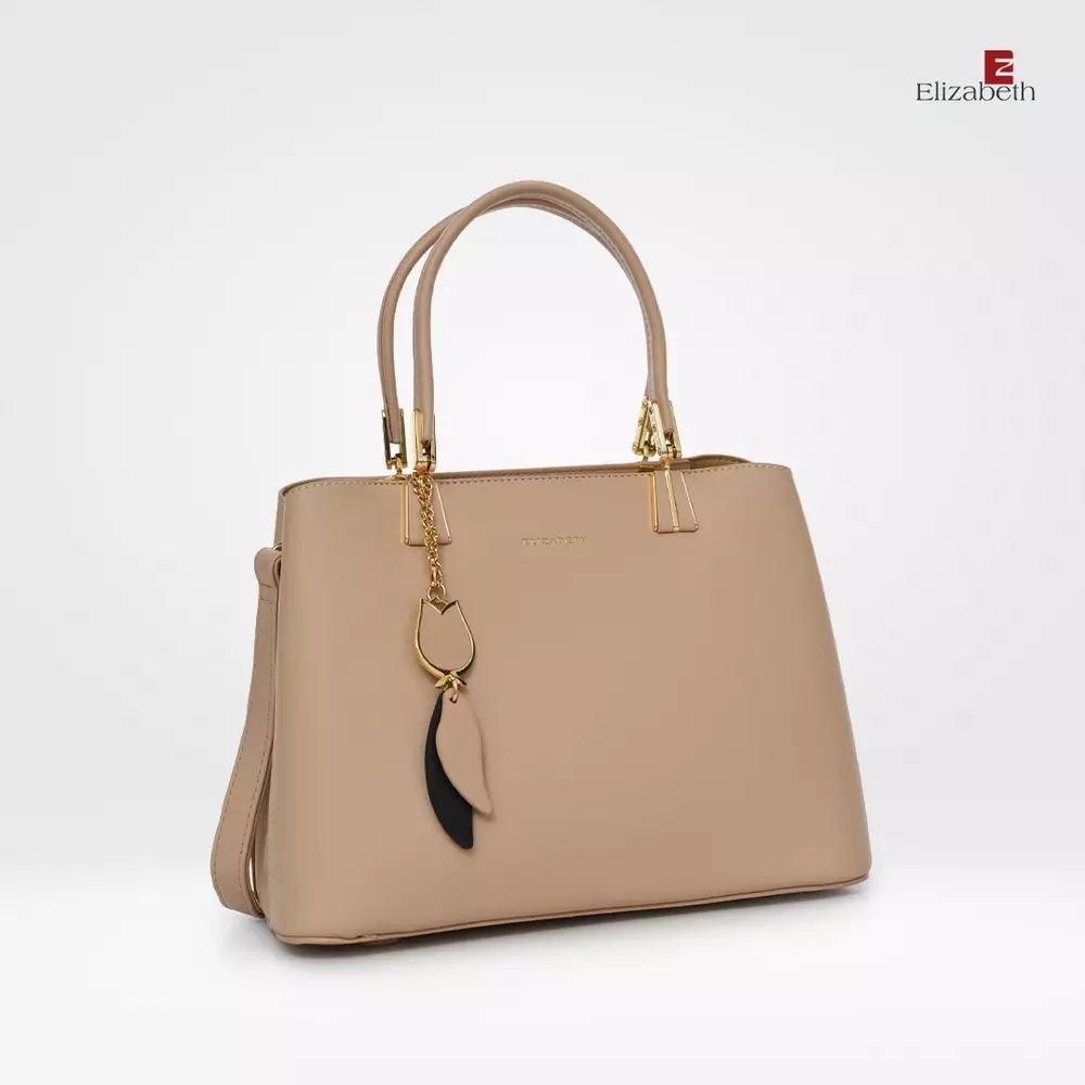 Tas Elizabeth Becka Handbag Cream