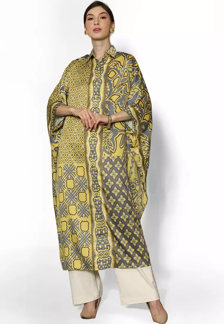 Kanzi Collared Kaftan