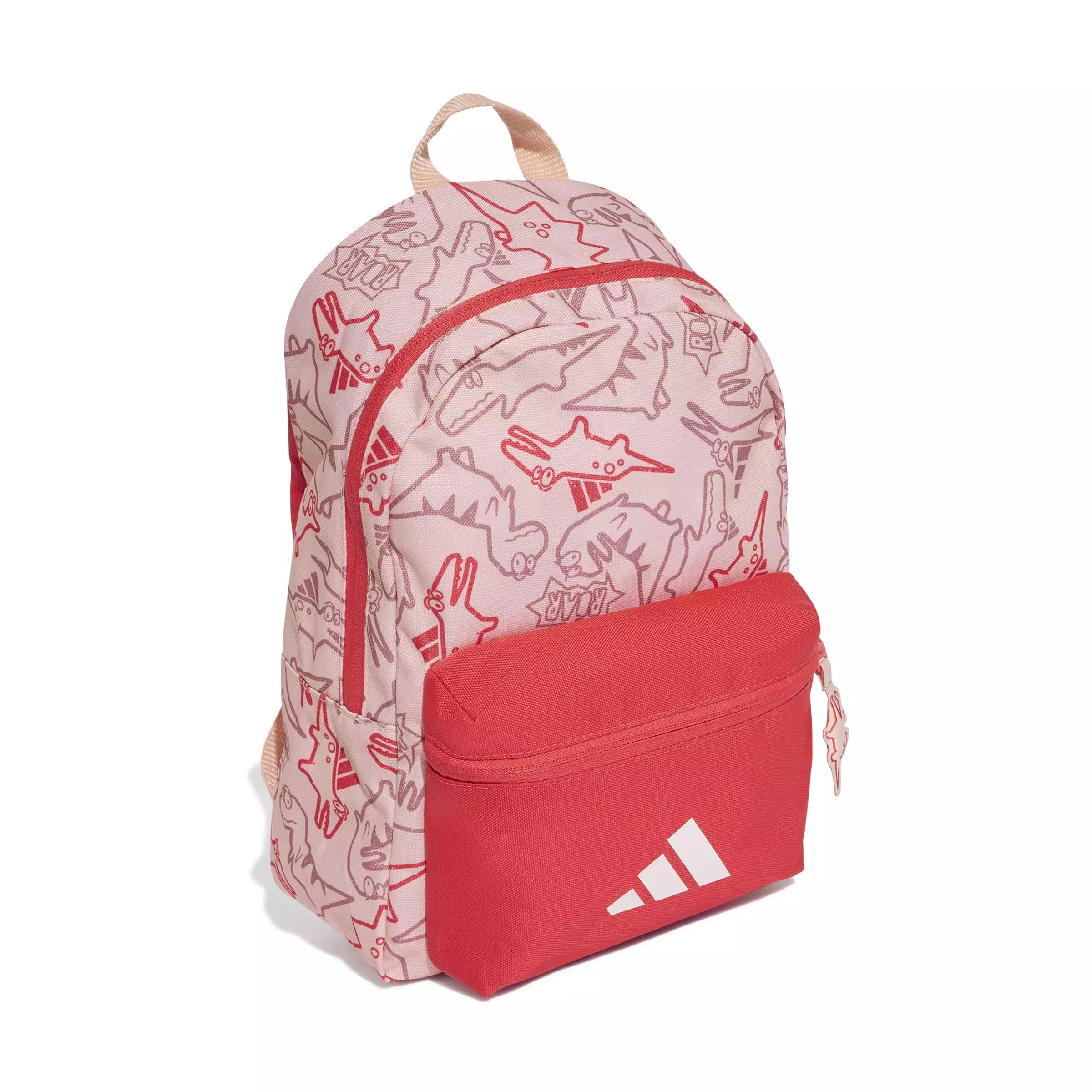 ADIDAS Adiraptor Backpack Kids JV5164 - Tas Ransel Anak (Merah)