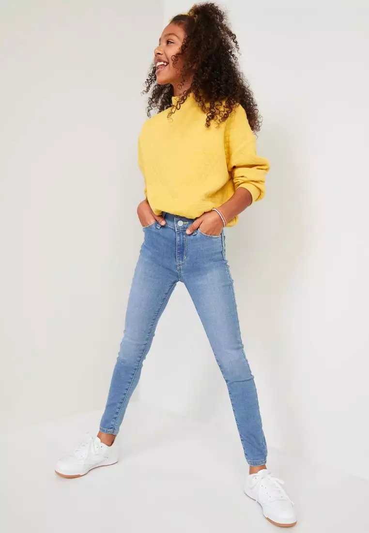 High-Waisted Rockstar 360° Stretch Jeggings