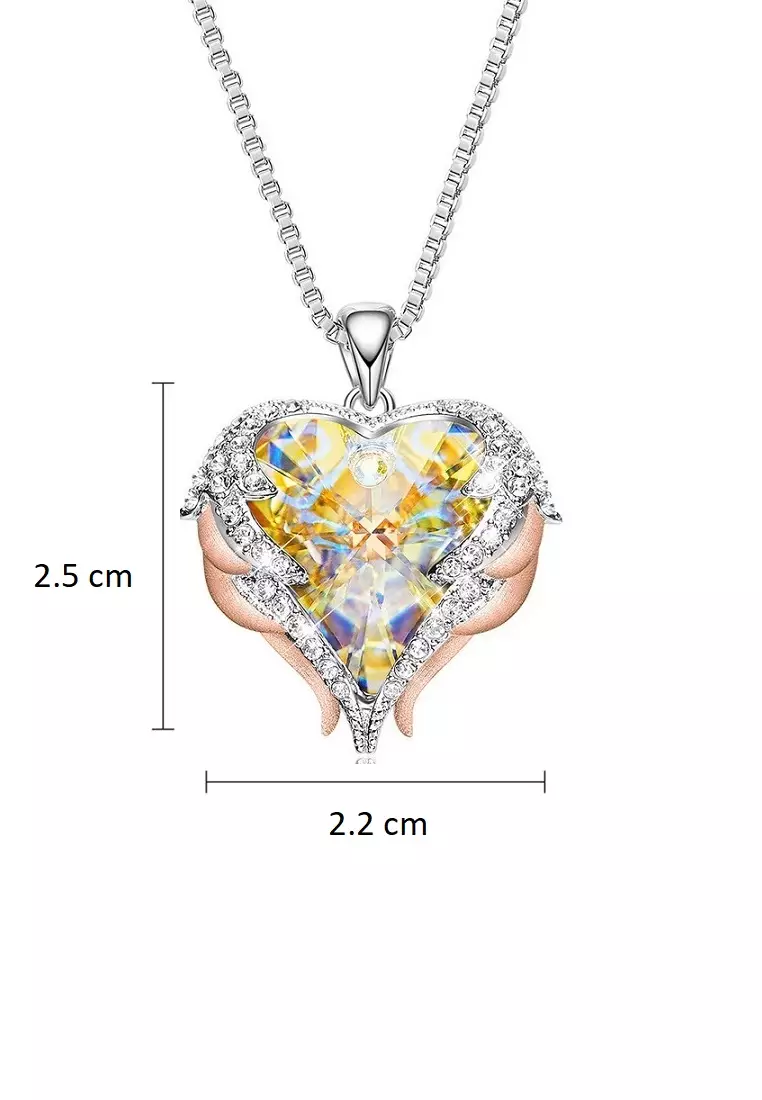 Swarovski 2 heart necklace store