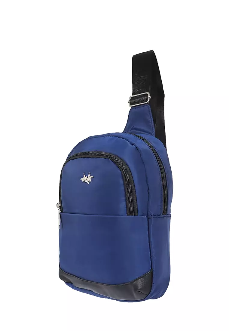 Sling Bag Polo Twin 671-06 Blue