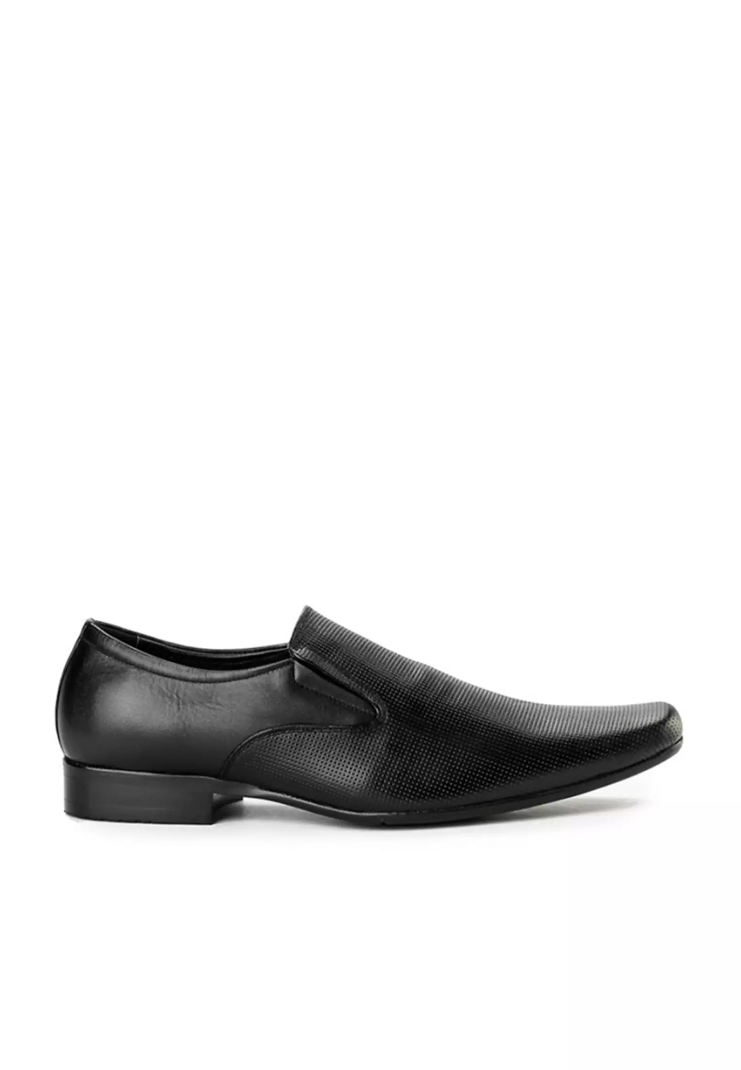 Edgar Sepatu Fantofel Formal Pria Slip On Kulit asli Full Grain