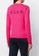 Moncler pink Moncler logo intarsia knitted cashmere Sweater in Pink 69CC7AAE093D69GS_2