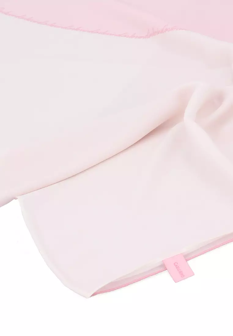 Light Pink CR Ocean Veil Scarf