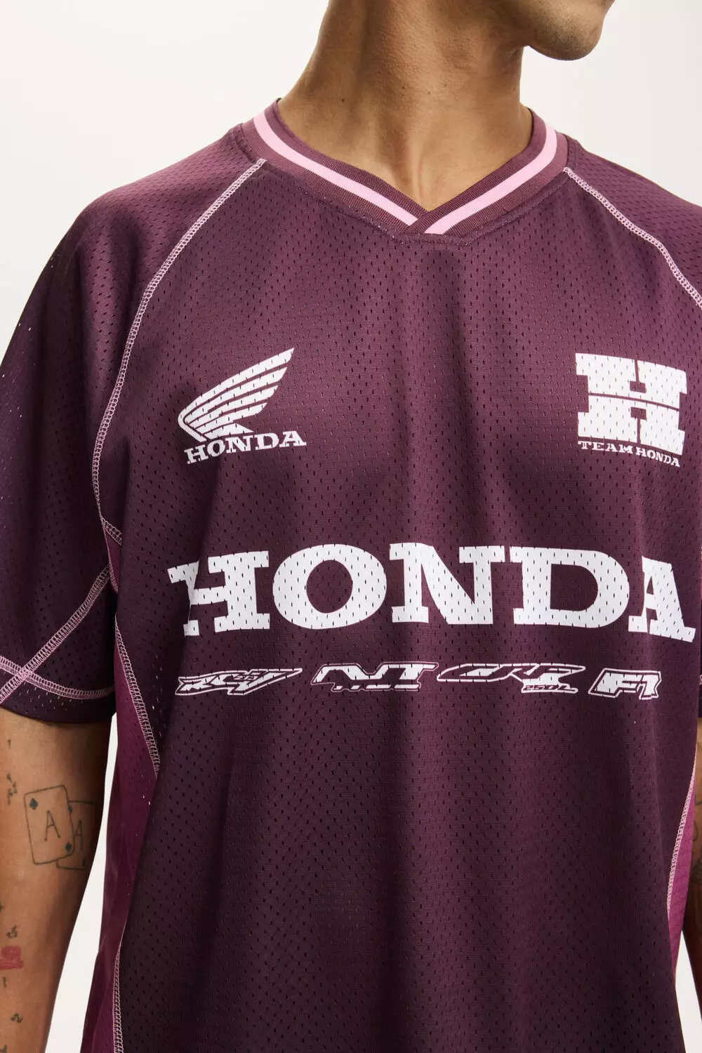 COTTON ON - ATASAN - HONDA X JT RACING FOOTBALL JERSEY