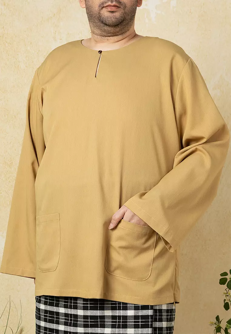 Plus Size Teluk Belanga with Sampin Set