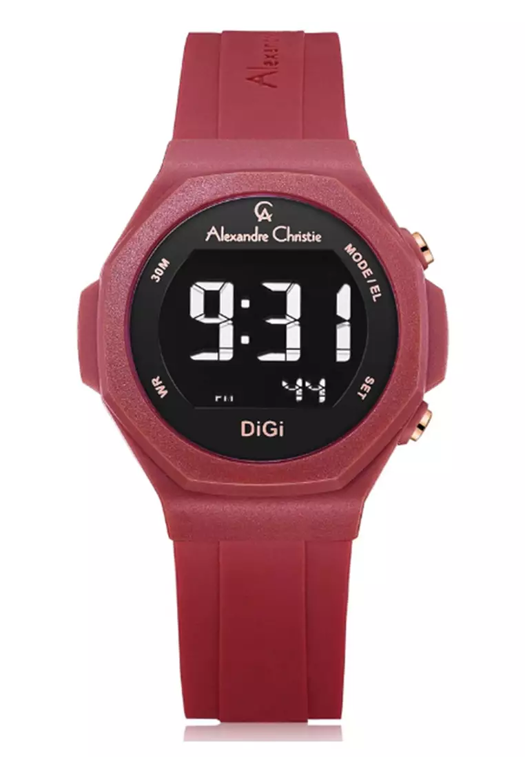 ALEXANDRE CHRISTIE AC 9359 ROSEGOLD RED LHRRGBARE