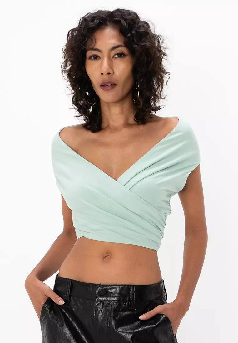 Asos bardot top hotsell