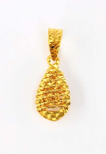 Arthesdam Jewellery gold Arthesdam Jewellery 916 Gold Weaving Raindrop Pendant 8E896ACE382BE7GS_1