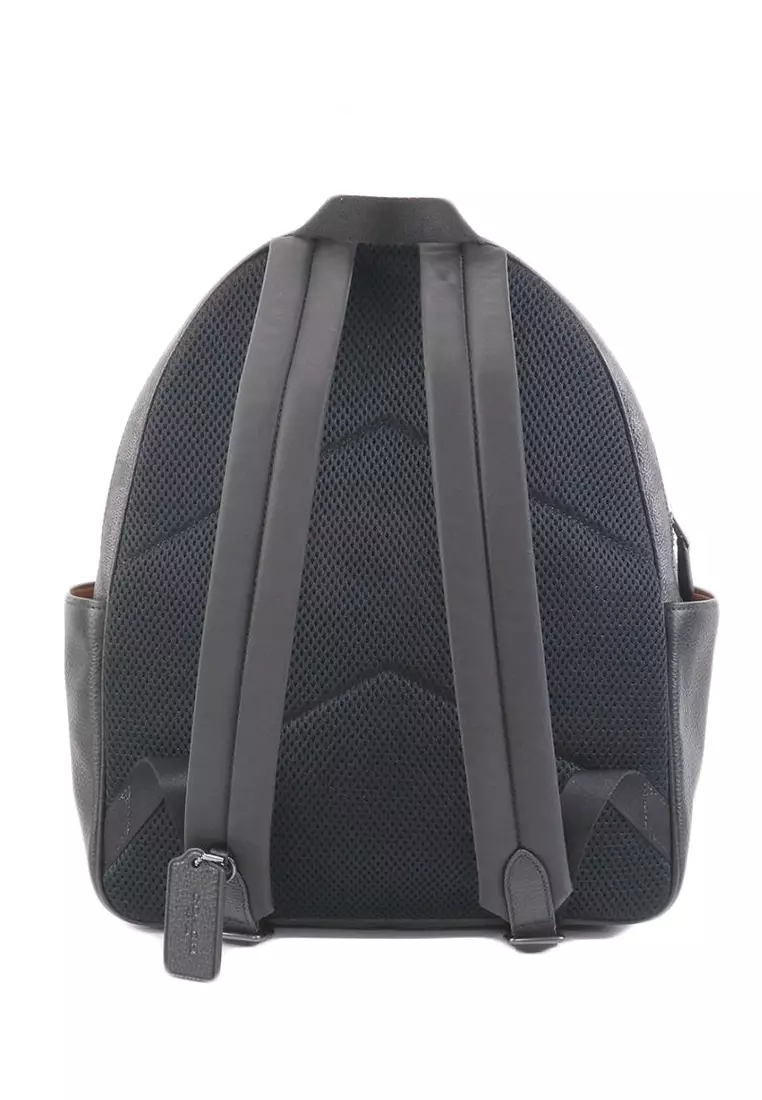 Buy Coach Court Backpack In Blocked Signature Canvas - Charcoal