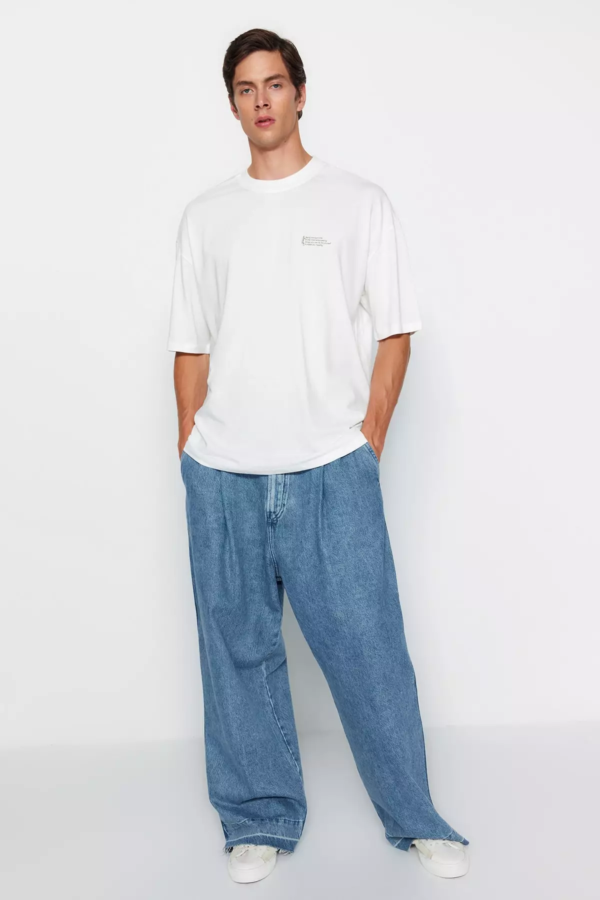 Text Cotton T-Shirt