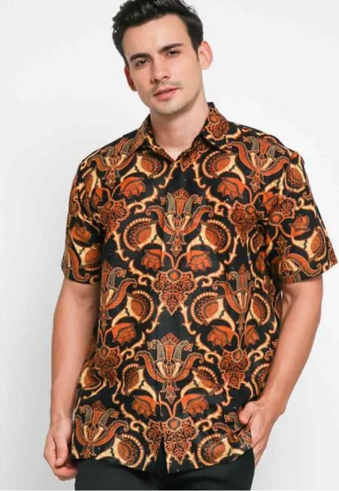 Jual Blitique Batik Lengan Pendek Pria  SN20713 Original 