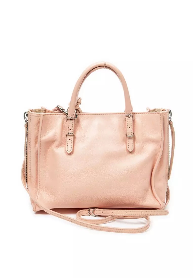 Pre-Loved Mini Papier A4 Zip Around Tote