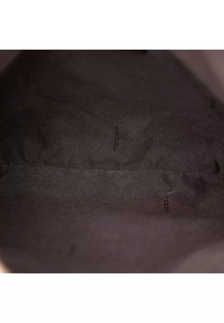 Pre-Loved Fendi Zucchino Canvas Crossbody