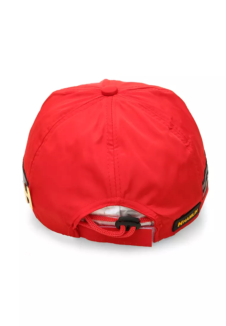Jahari Topi Baseball Pria Wanita Resizable Strap Sporty Cap Material Polyester ORIGINAL - Red
