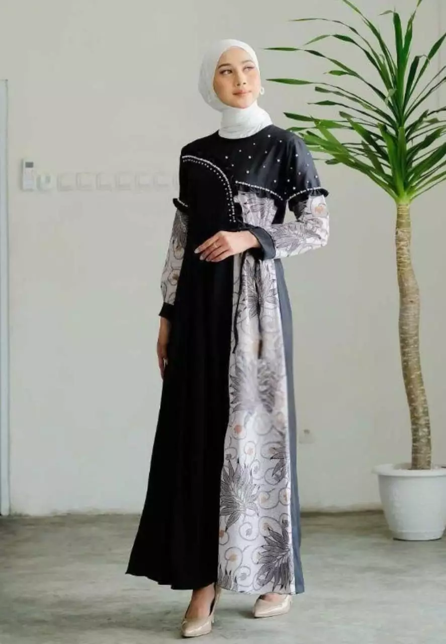 Moza Abu Dress | Gamis | Long Dress Party Modern Premium JTR