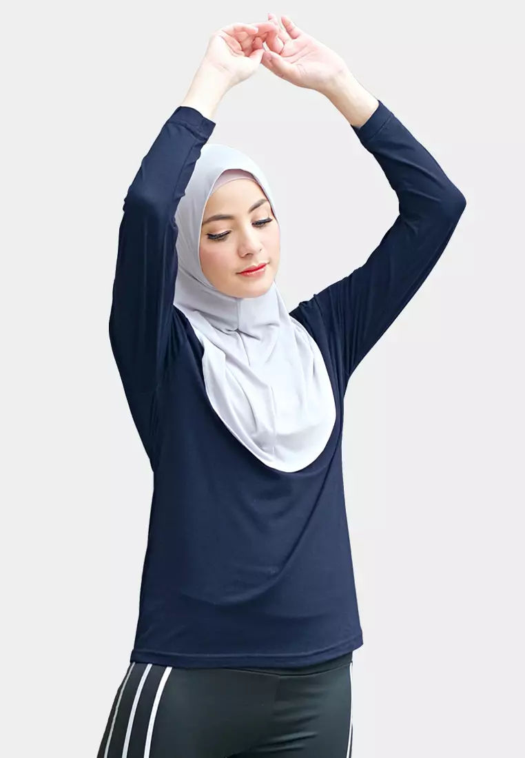 Zelena - Oshea Base Layer Sporty | Kaos Olahraga Wanita - Navy - XL 