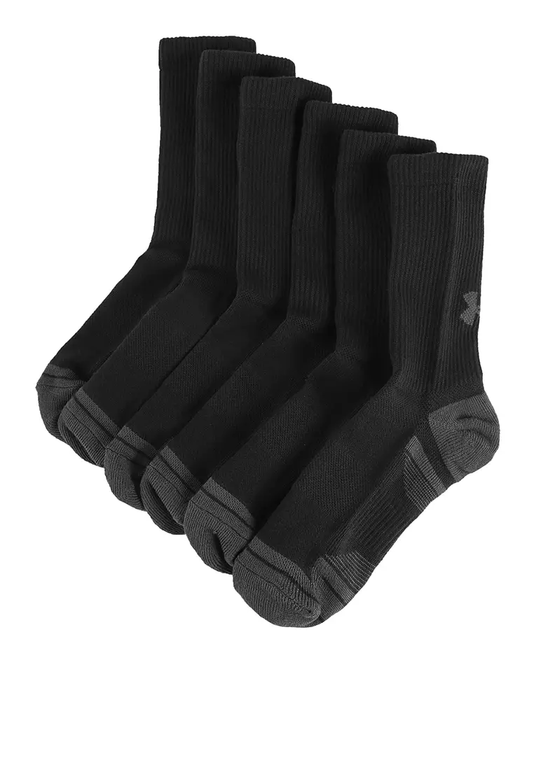 Unisex UA Performance Tech 6-Pack Quarter Socks