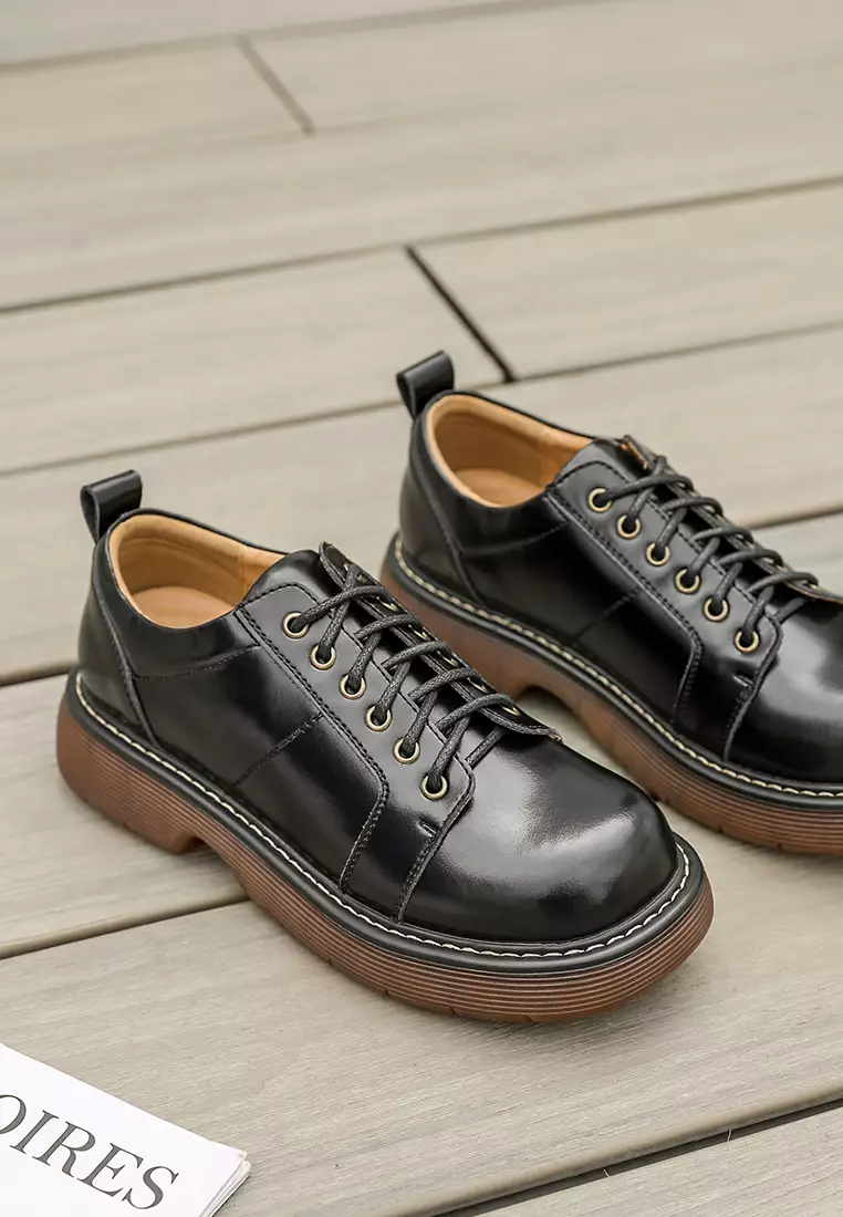 4CM Leather Derby Shoes MZ2755