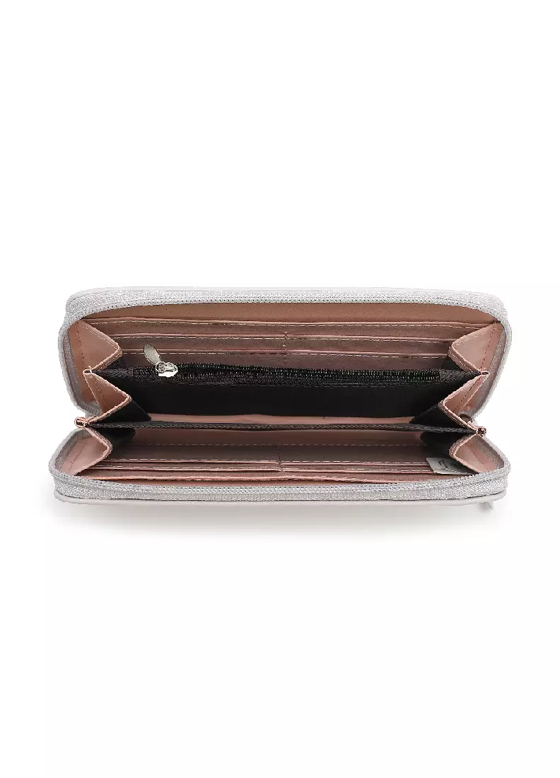 Women's Long Purse / Wallet - Grey