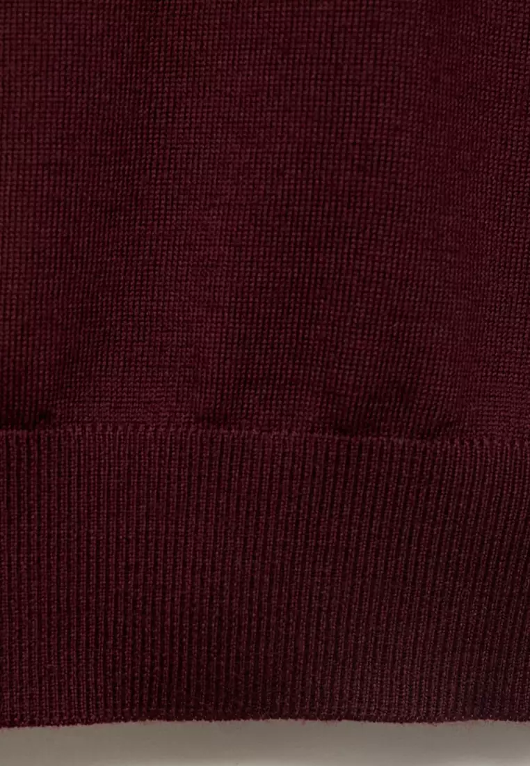 100% Merino Wool Crew Neck Sweater