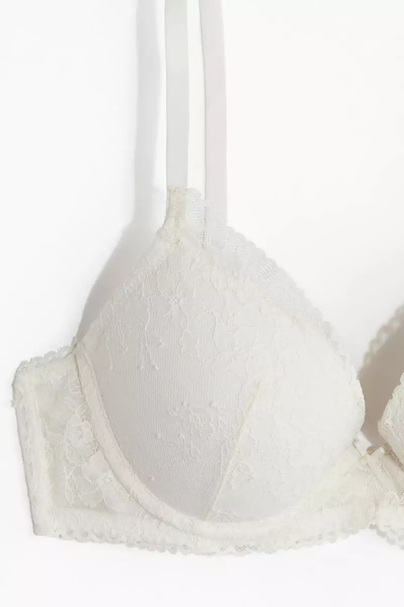 Lace push-up bra
