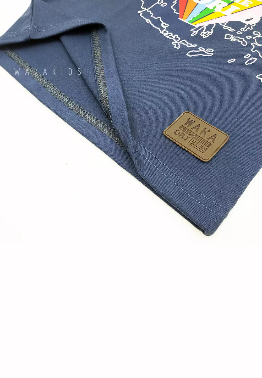 Wakakids Baju Atasan Kaos Anak Laki Laki Usia 1 Tahun Hingga 4 Tahun Motif Be The Change In The World 4121 WKATS Maroon