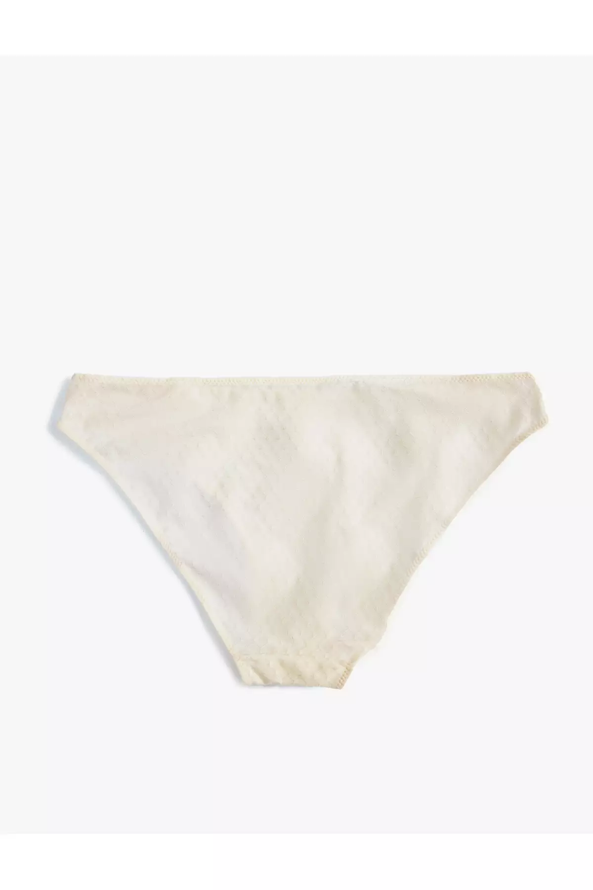 Brief Panties With Textured Accessory Detail