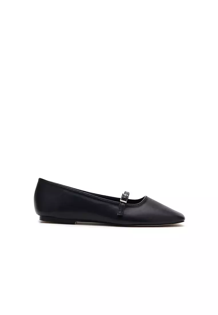 Discount on Nose  shoes - SKU: Mary Jane Square Toe Flat Pump