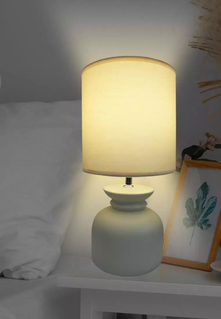 Buy At Home Xander 13 Inches Beige Table Lamp 2023 Online ZALORA Philippines