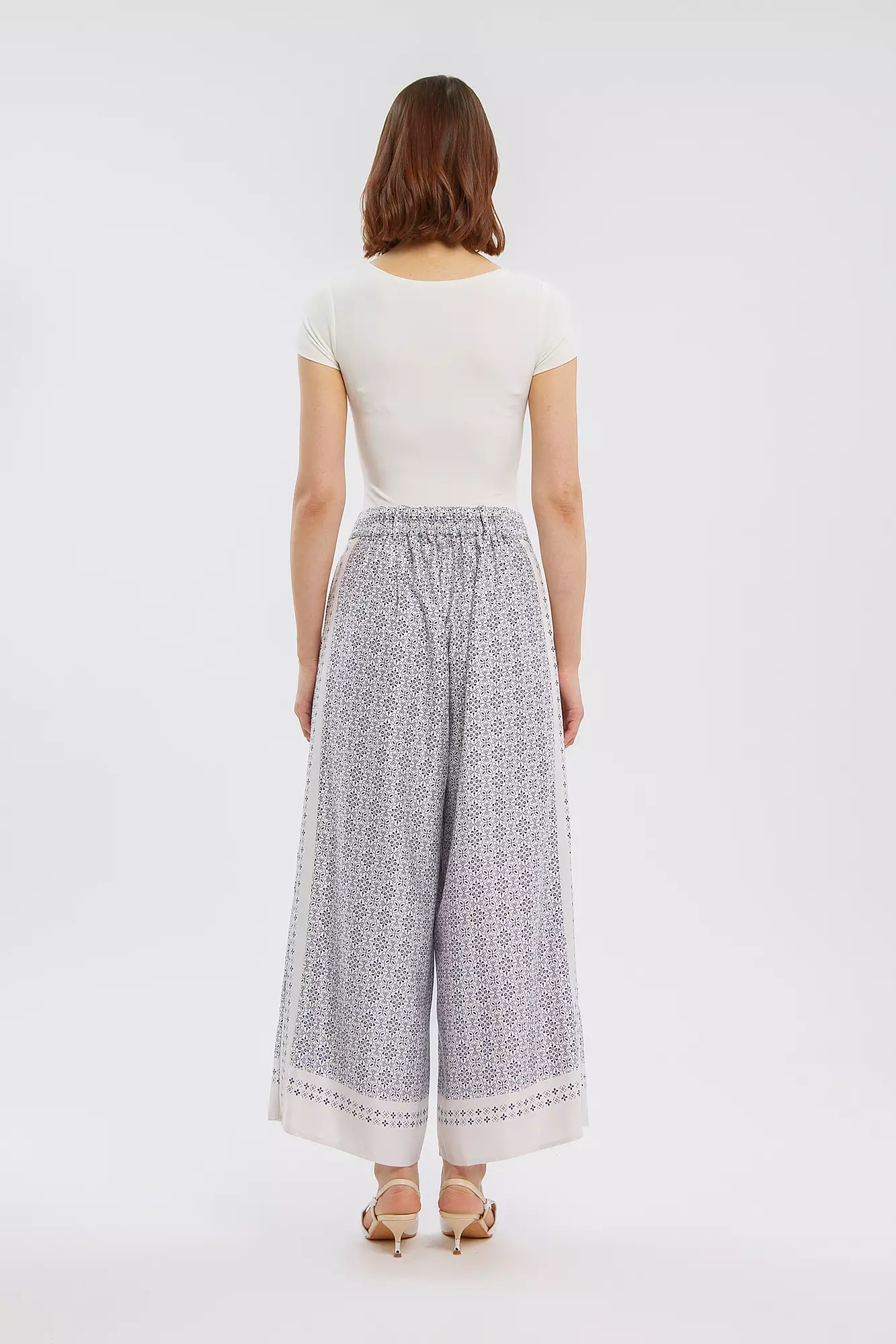 Minimal Anindita Pants Blue White Warna BLUE WHITE