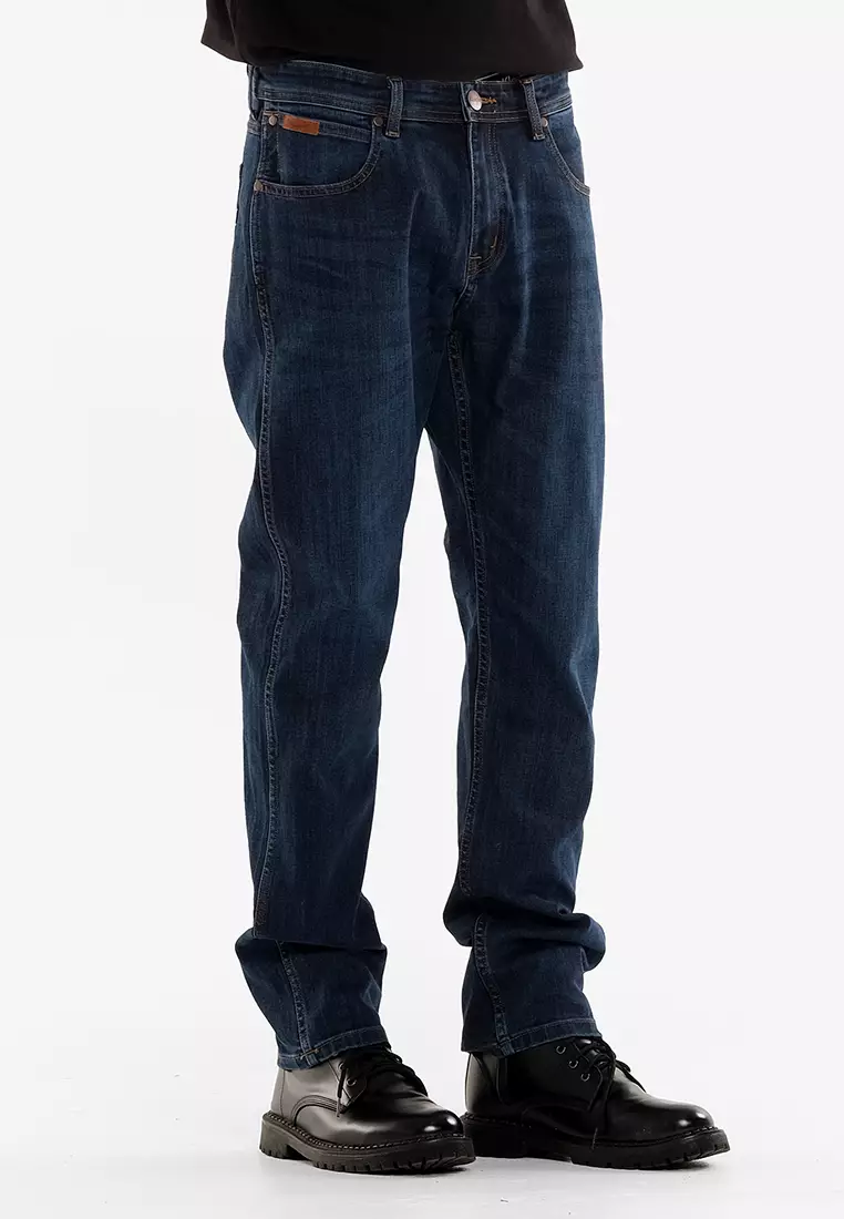 Wrangler Men's Denim Jeans Texas Tapered Fit