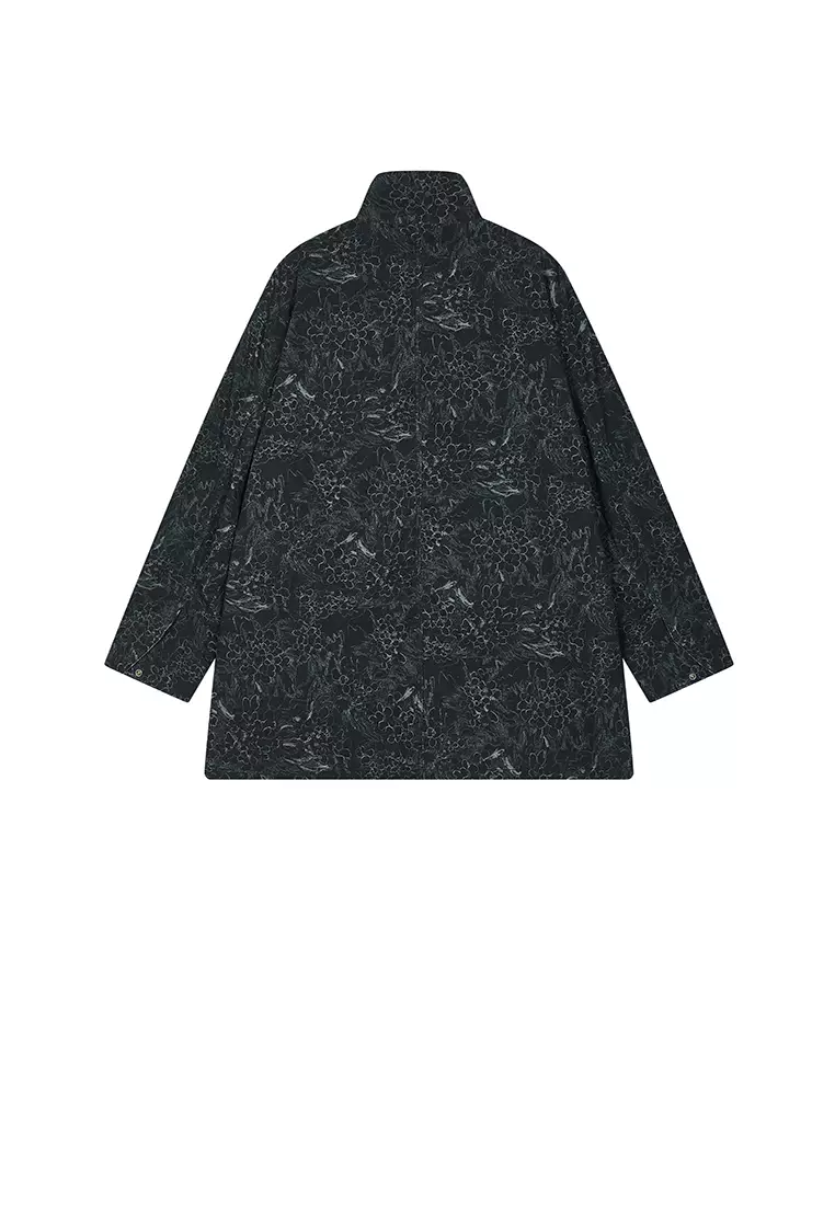 Cotton Pattern Element OVERSIZE Jacket
