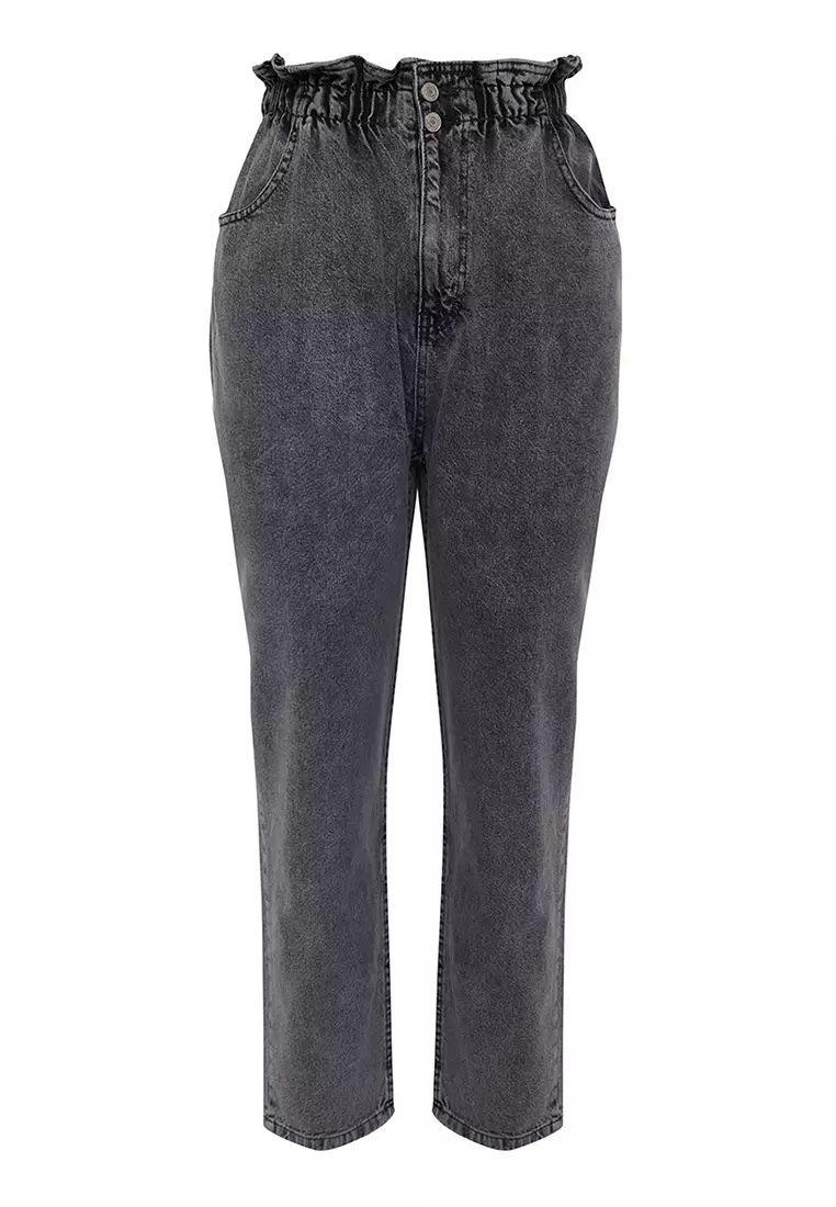 High Waist Mom Fit Jeans