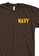 MRL Prints brown Pocket Navy T-Shirt 3C58AAA1268684GS_2