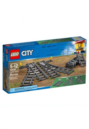 LEGO multi LEGO City Trains 60238 Switch Tracks (8 Pieces). 0AA31THDBD5426GS_1