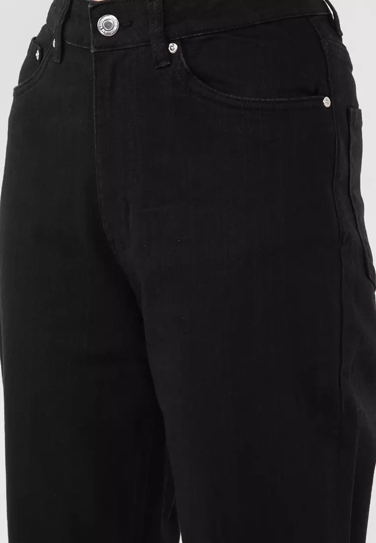 Sugar High Rise Straight Fit Jeans